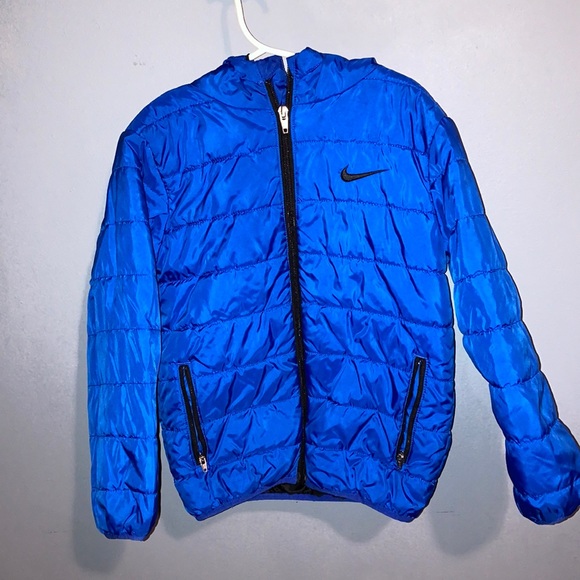 Nike Other - Boys size 7 Blue Nike coat